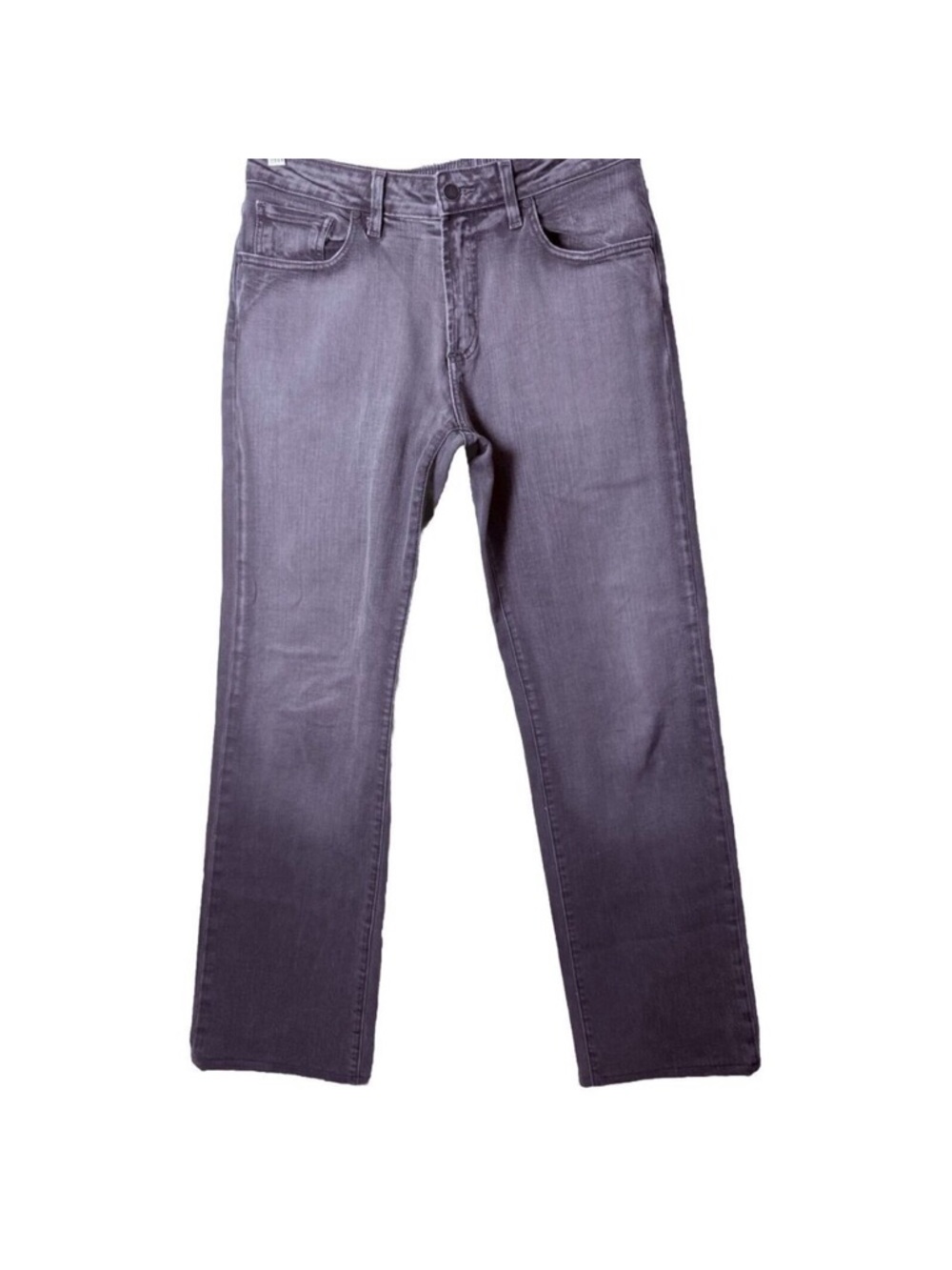 PAIGE Men's Straight Jeans in Washed Purple